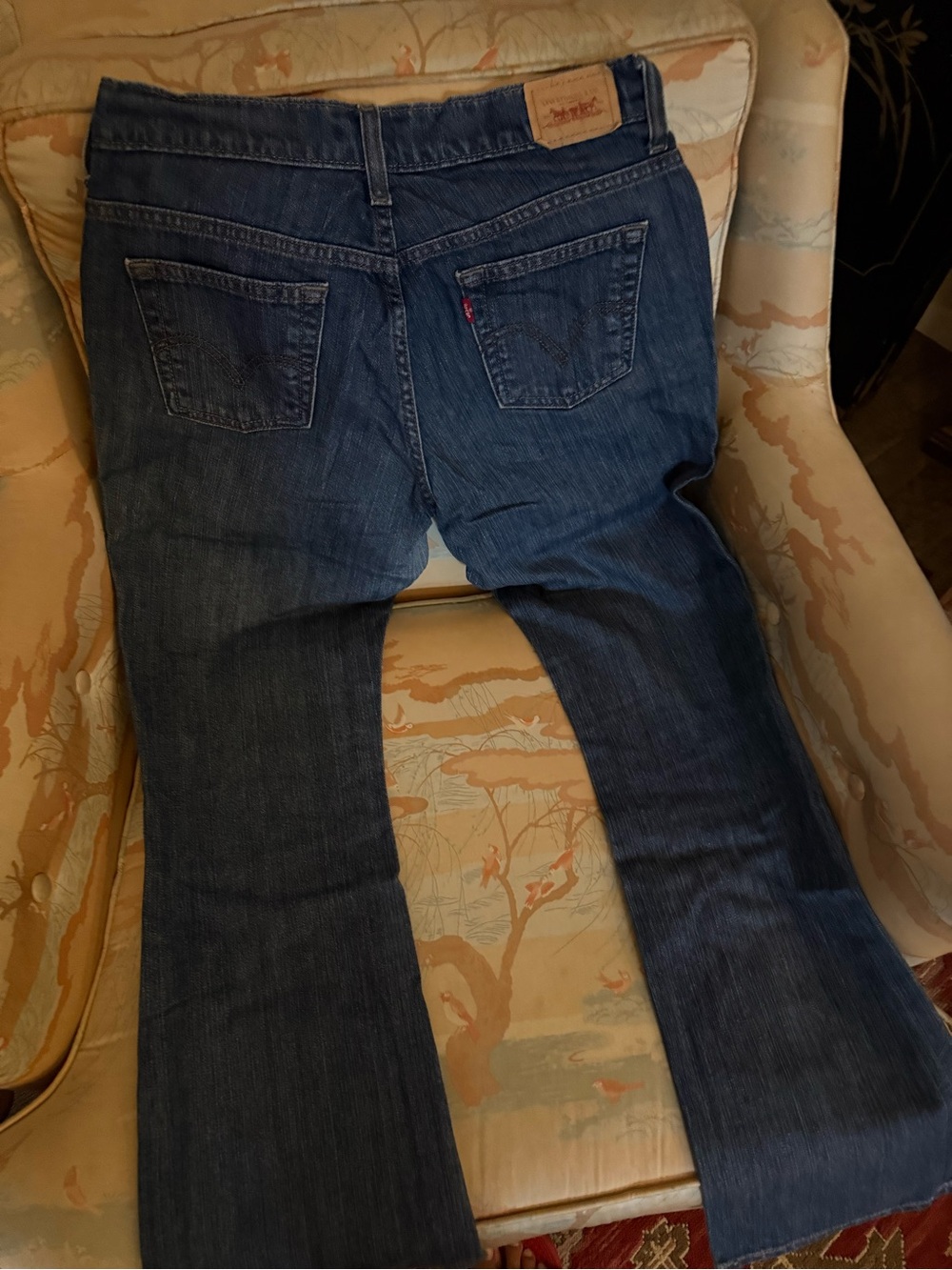 Levi's Dark Blue Flare Jeans